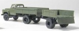 GAZ-52 open side with open side trailer 1AP military